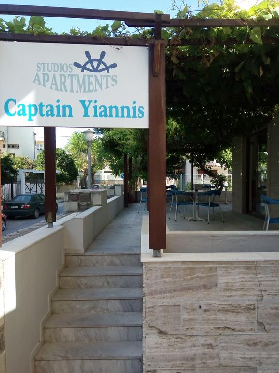 Captain Yiannis Studios & Apartments Kos Bagian luar foto